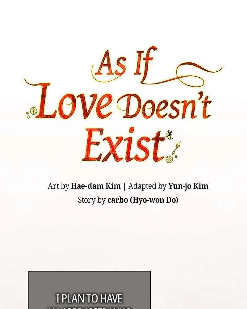 As If Love Doesn’t Exist Chapter 57 – Page 1