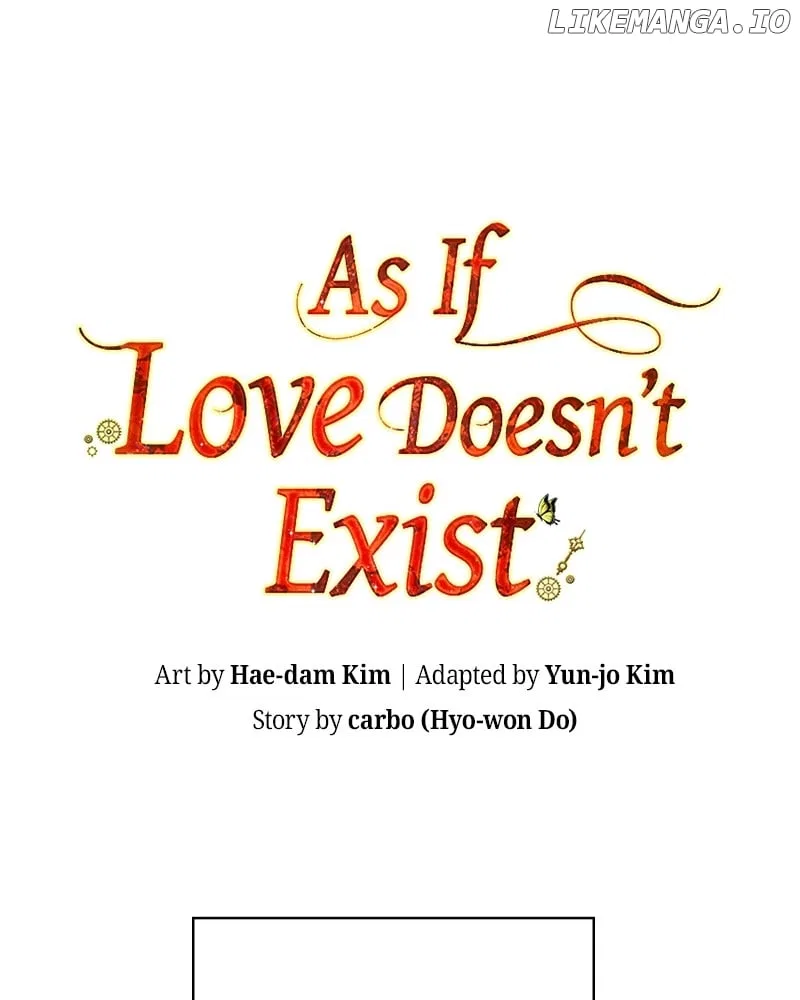 As If Love Doesn’t Exist Chapter 56 – Page 1