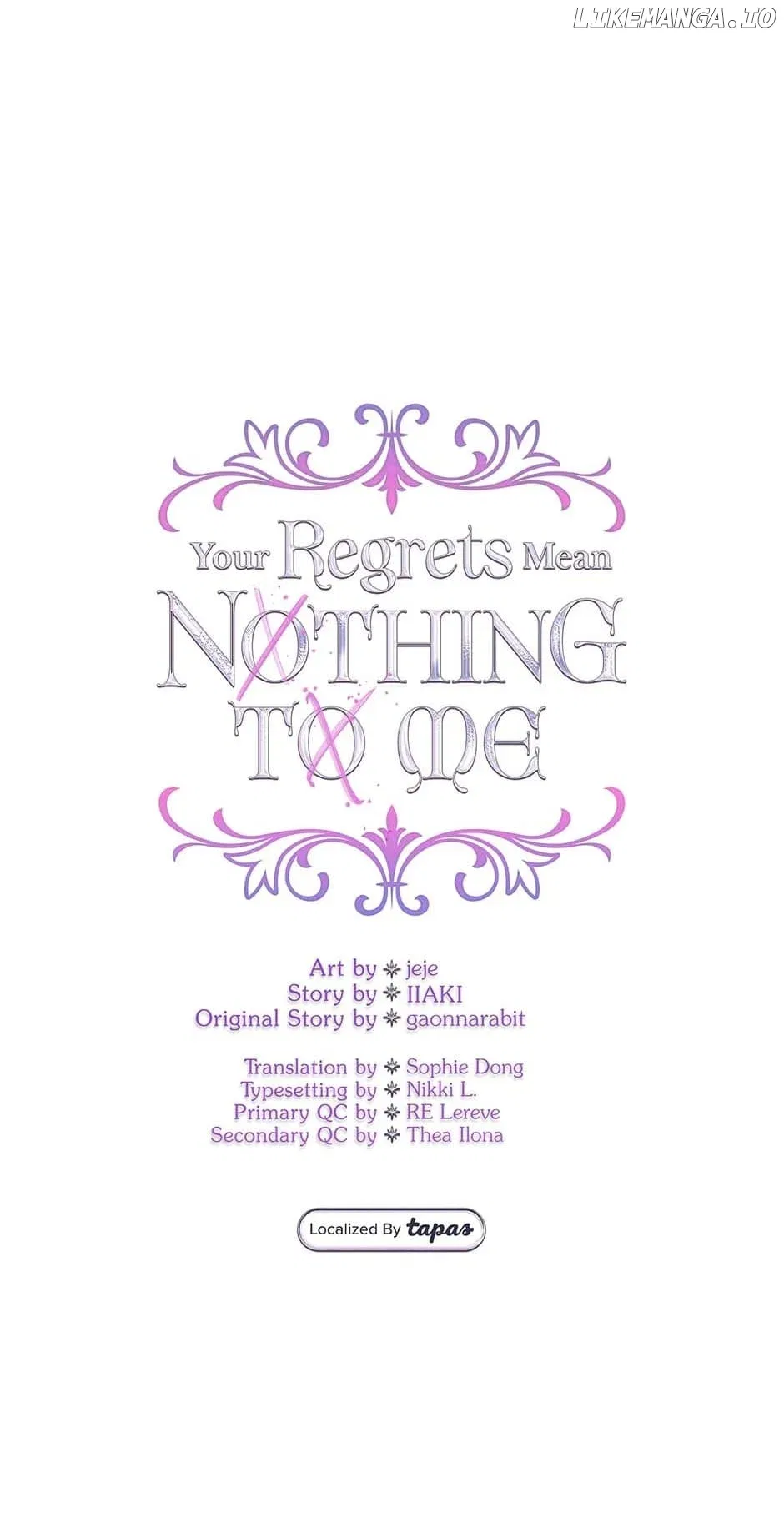 Your Regrets Mean Nothing to Me Chapter 128 – Page 32