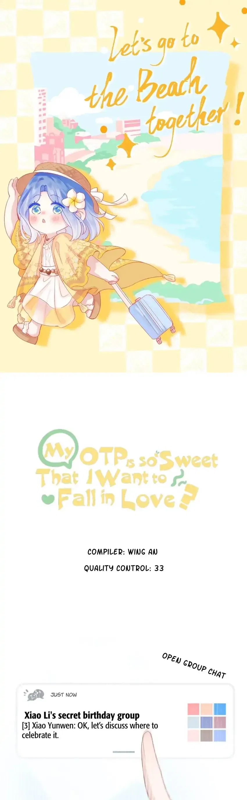 My CP Is So Sweet That I Want To Have A Love Affair Chapter 71 – Page 1
