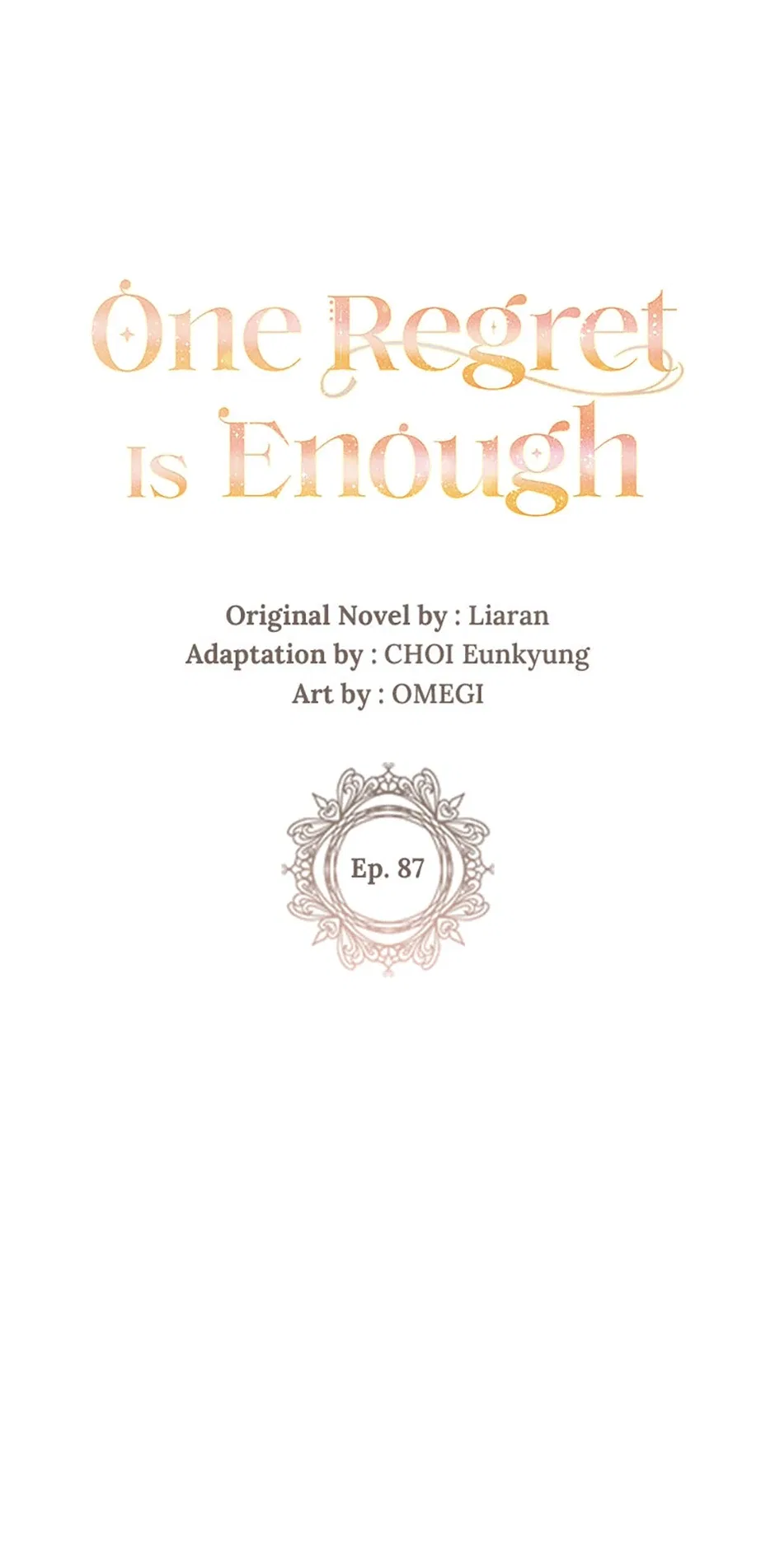 One Regret Is Enough Chapter 87 – Page 9