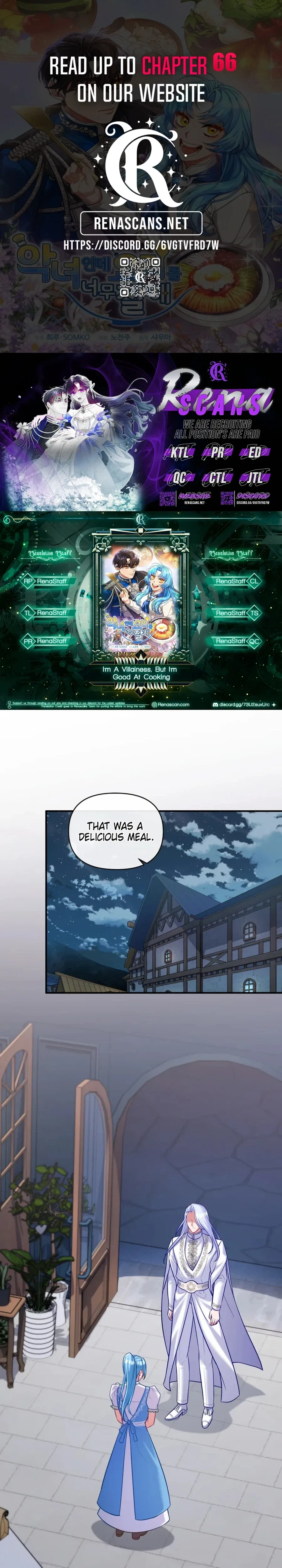 I’m a Villainess, but I’m Good at Cooking Chapter 62 – Page 1