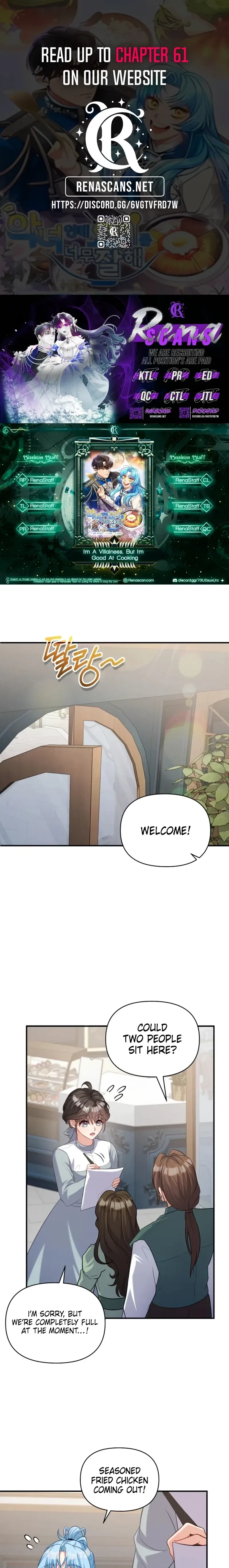 I’m a Villainess, but I’m Good at Cooking Chapter 59 – Page 1