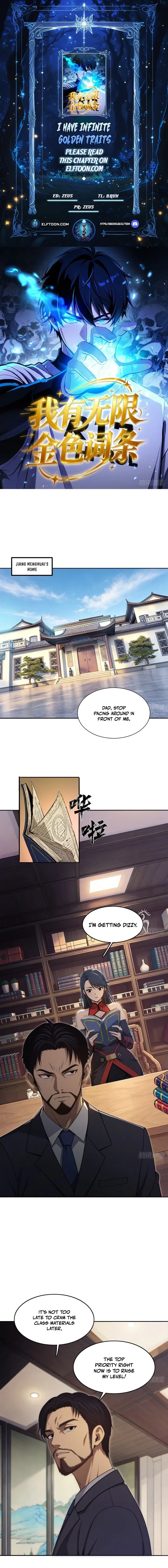 My Golden Traits Can Evolve Infinitely Chapter 4 – Page 1