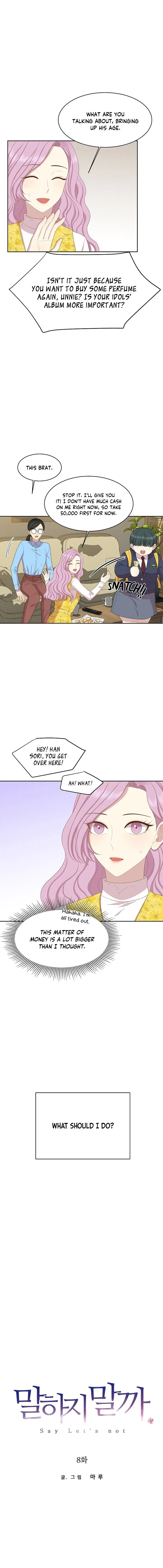 Should I Not Tell? Chapter 8 – Page 4