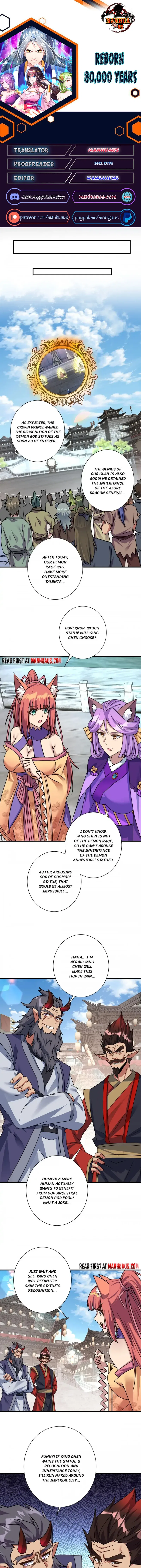 Reborn 80000 years Chapter 387 – Page 1