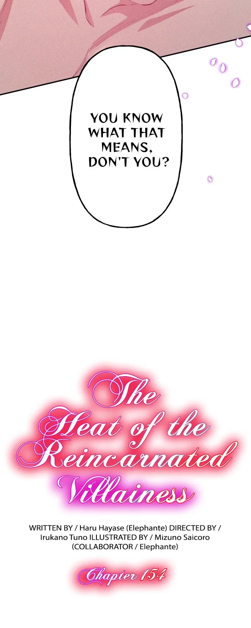 The Heat of the Reincarnated Villainess Chapter 154 – Page 3