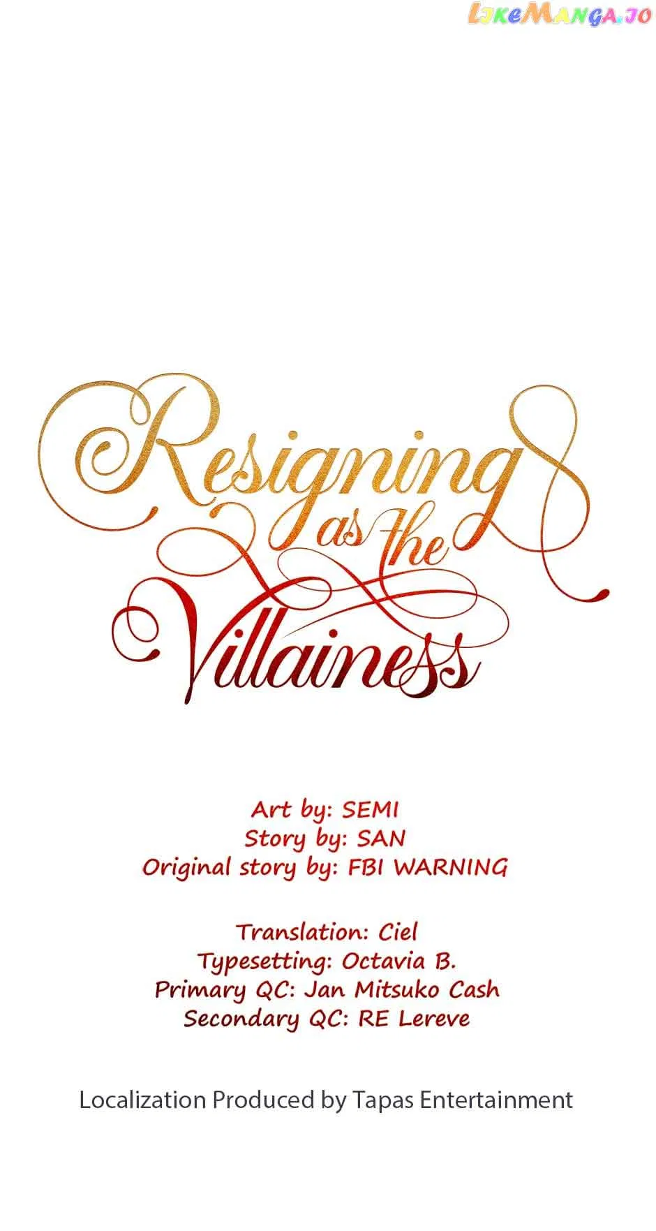 Resigning as the Villainess Chapter 95 – Page 56