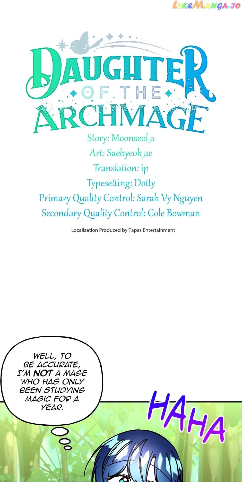 The Archmage’s Daughter Chapter 187 – Page 1