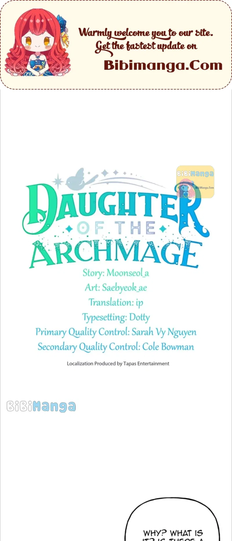 The Archmage’s Daughter Chapter 186 – Page 1