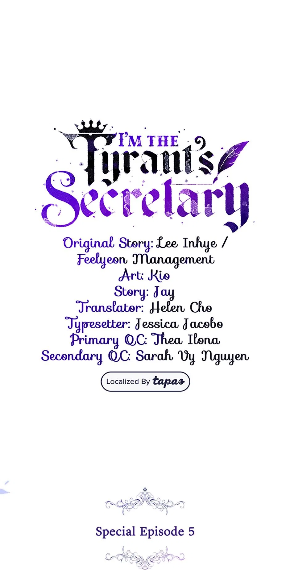 I’m the Tyrant’s Secretary Chapter 115 – Page 1