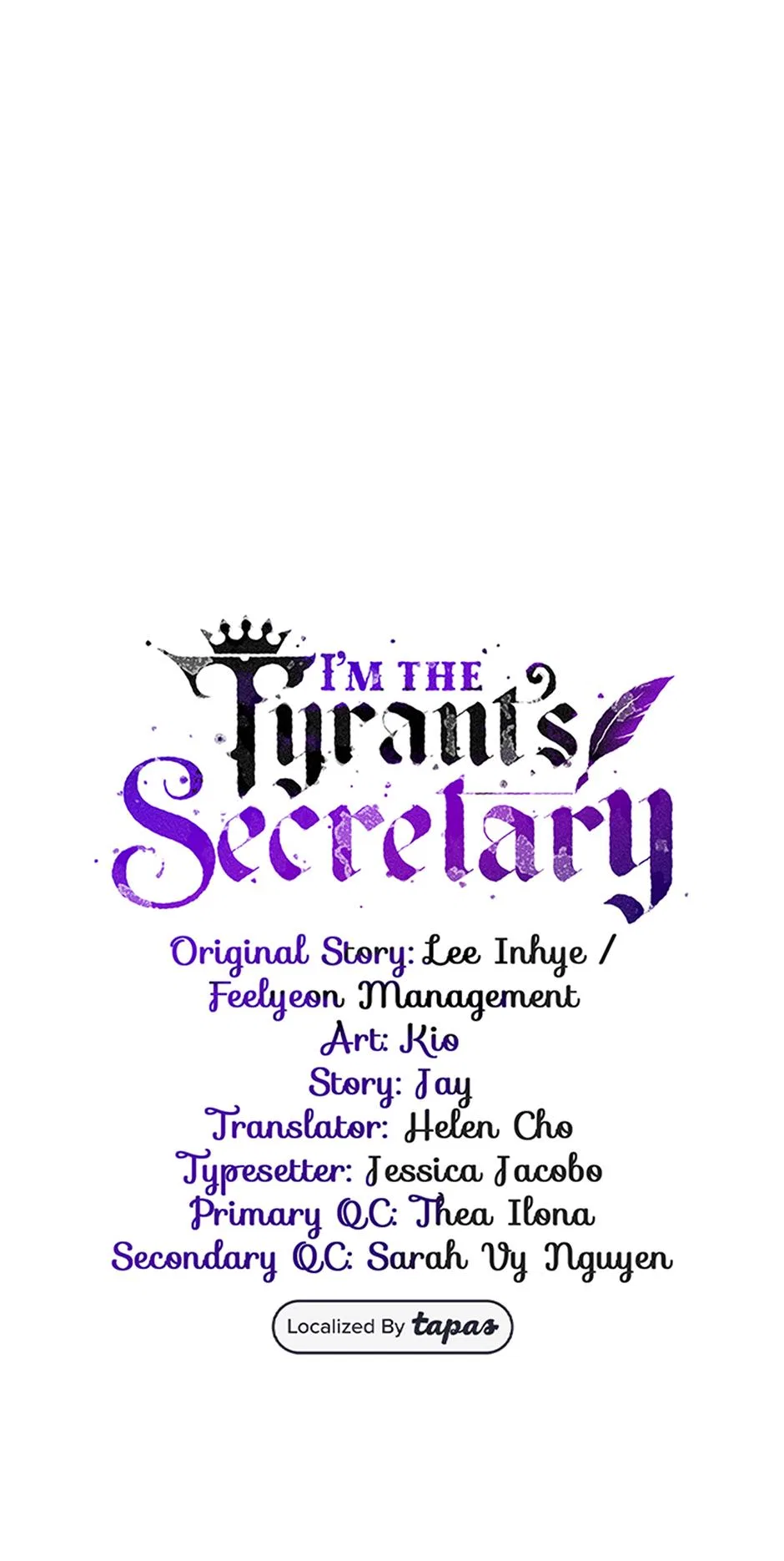 I’m the Tyrant’s Secretary Chapter 114 – Page 1