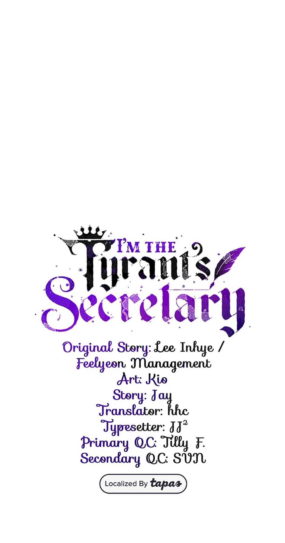 I’m the Tyrant’s Secretary Chapter 111 – Page 6