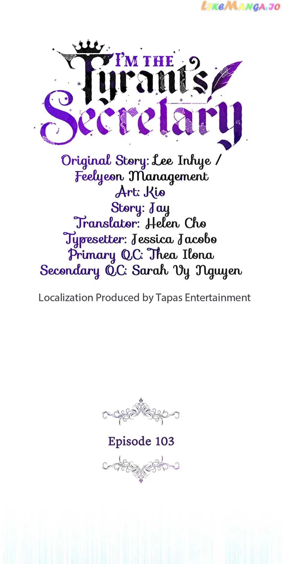 I’m the Tyrant’s Secretary Chapter 103 – Page 31