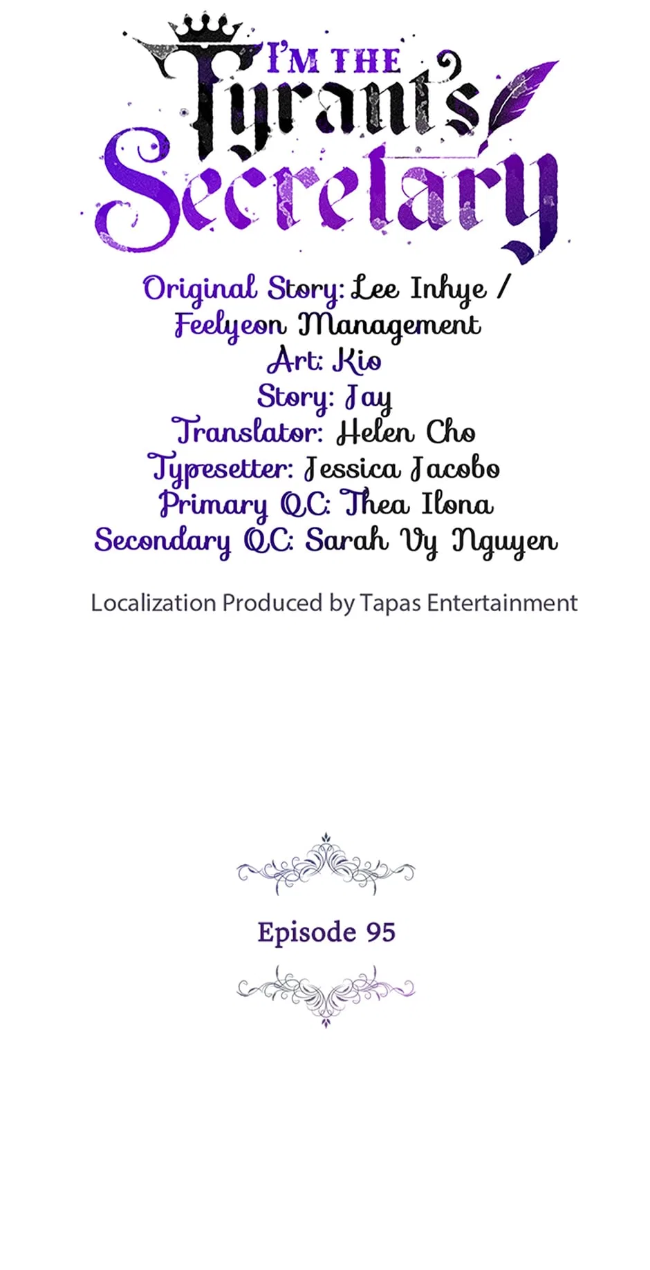 I’m the Tyrant’s Secretary Chapter 95 – Page 54