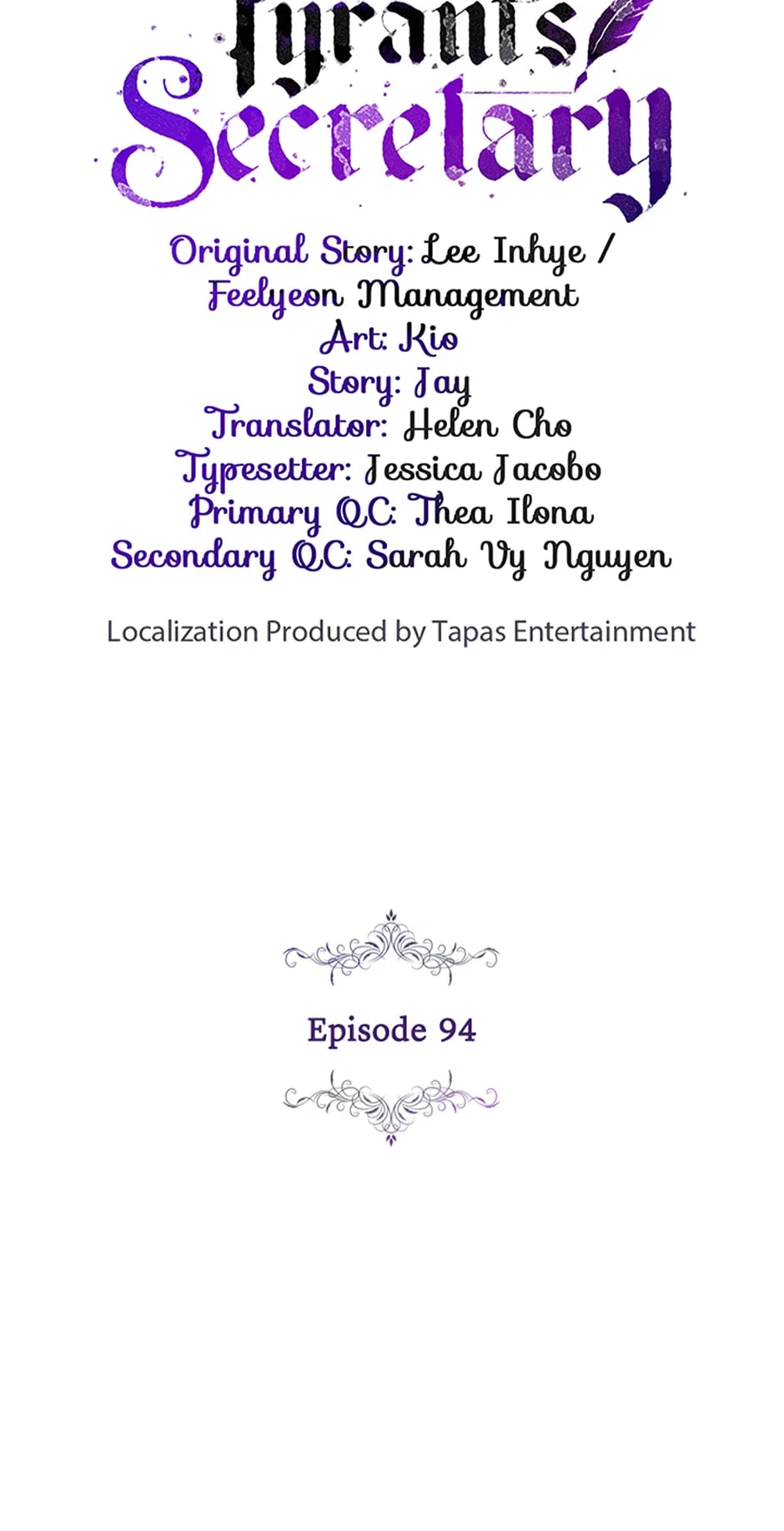 I’m the Tyrant’s Secretary Chapter 94 – Page 36