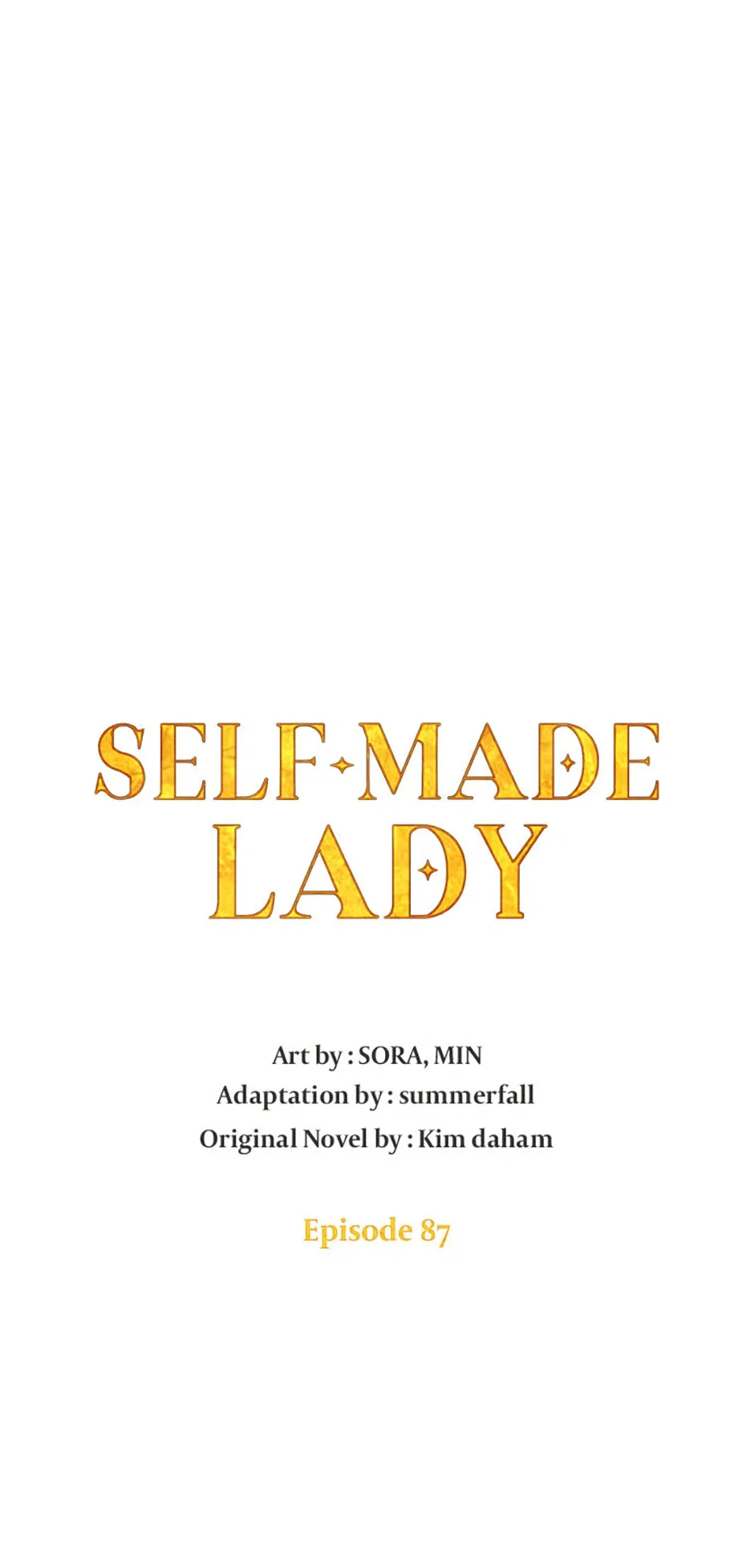 Self-Made Lady Chapter 87 – Page 1