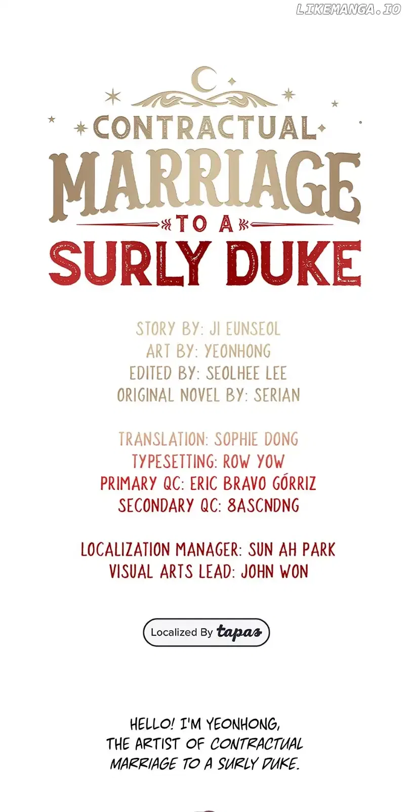 Contractual Marriage to a Surly Duke Chapter 110 – Page 67