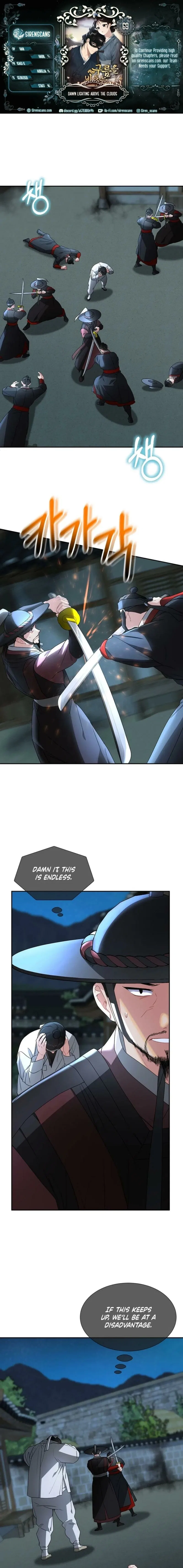 Dawn Lighting Above The Clouds Chapter 69 – Page 1