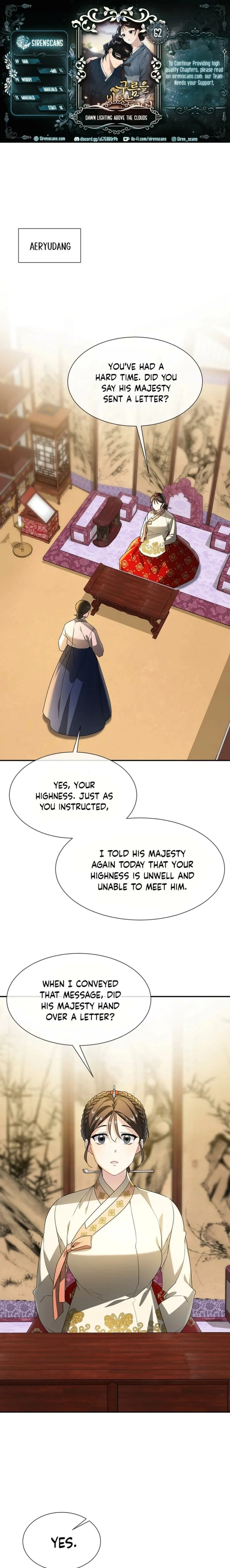 Dawn Lighting Above The Clouds Chapter 62 – Page 1