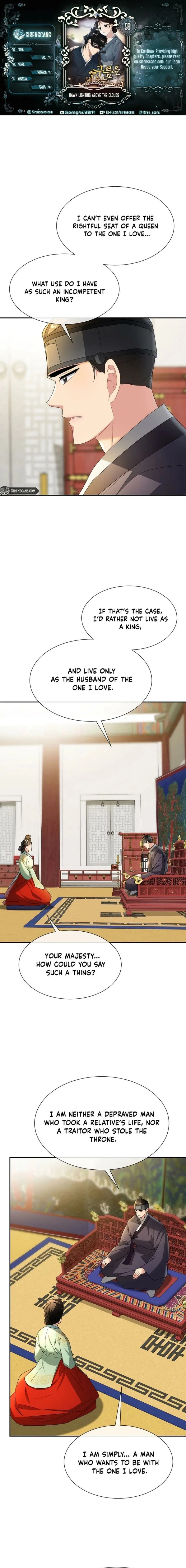 Dawn Lighting Above The Clouds Chapter 58 – Page 1