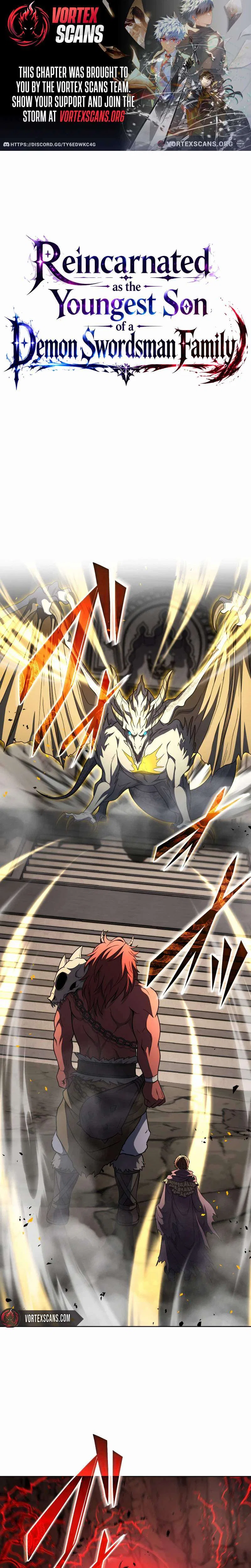 Reincarnated as the Youngest Son of a Demon Swordsman Family Chapter 21 – Page 1