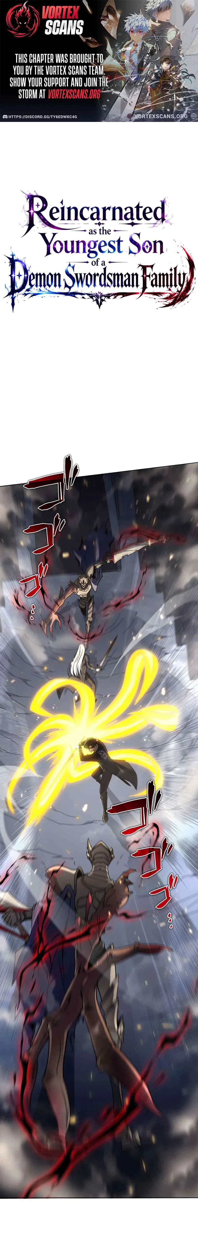 Reincarnated as the Youngest Son of a Demon Swordsman Family Chapter 10 – Page 1