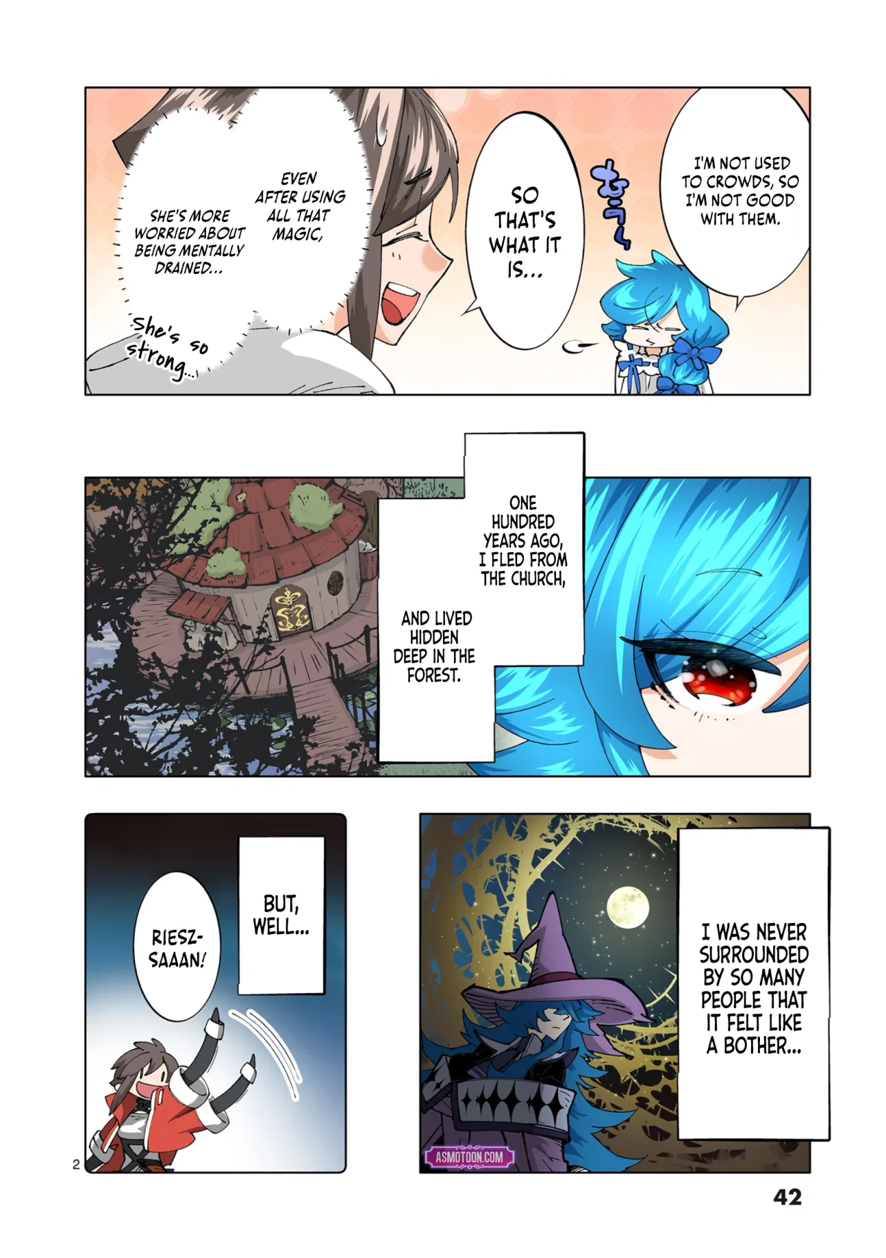 The Witch of Disaster Wants to Live Freely Chapter 21 – Page 4