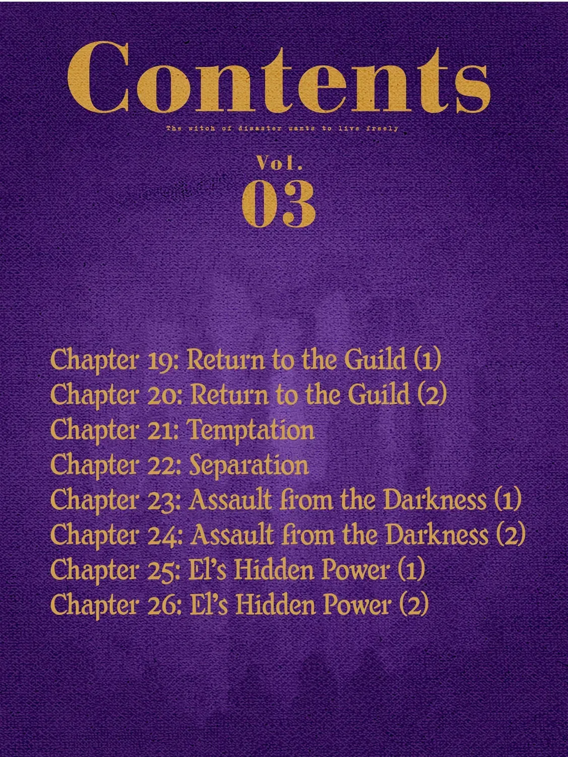 The Witch of Disaster Wants to Live Freely Chapter 19 – Page 5