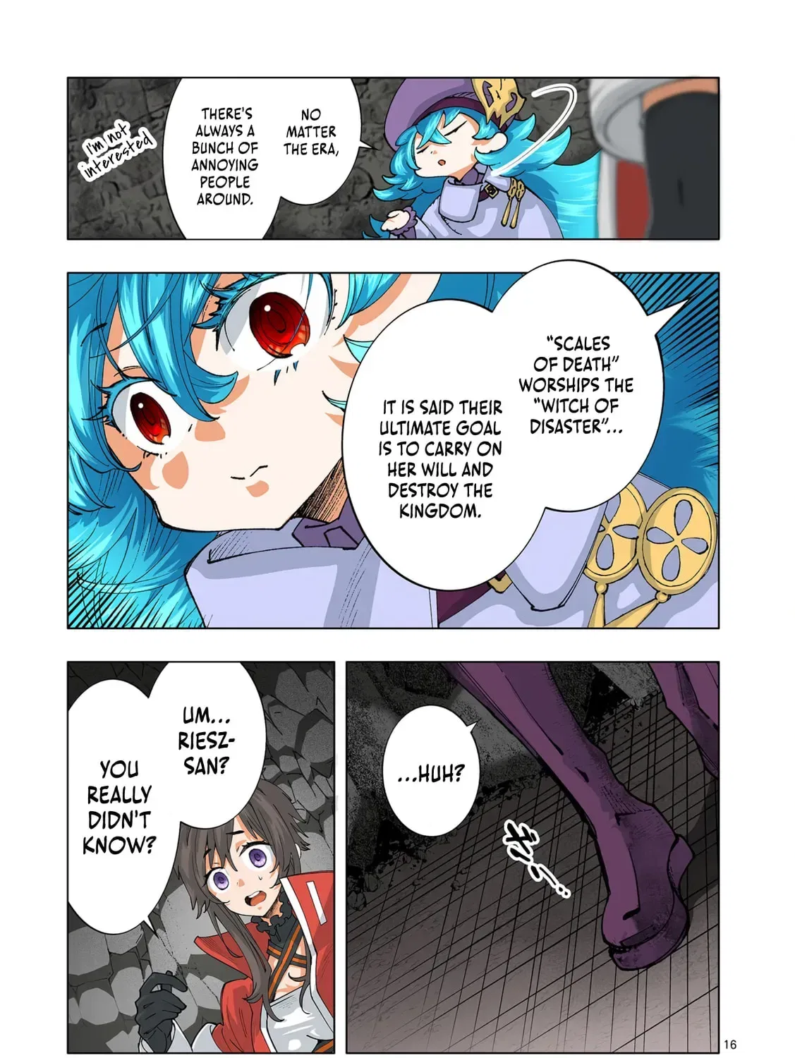 The Witch of Disaster Wants to Live Freely Chapter 18 – Page 32