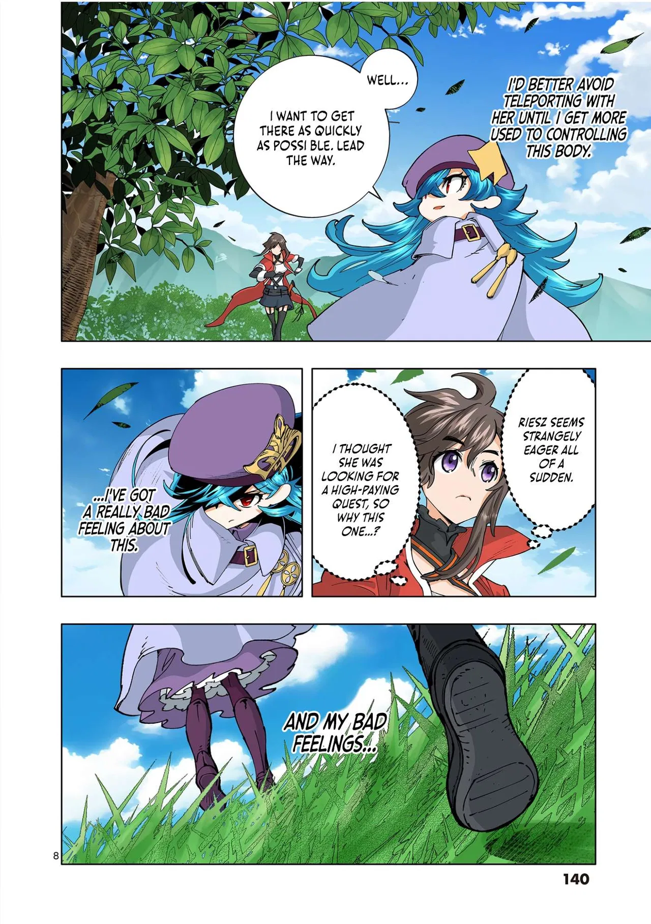 The Witch of Disaster Wants to Live Freely Chapter 8 – Page 9