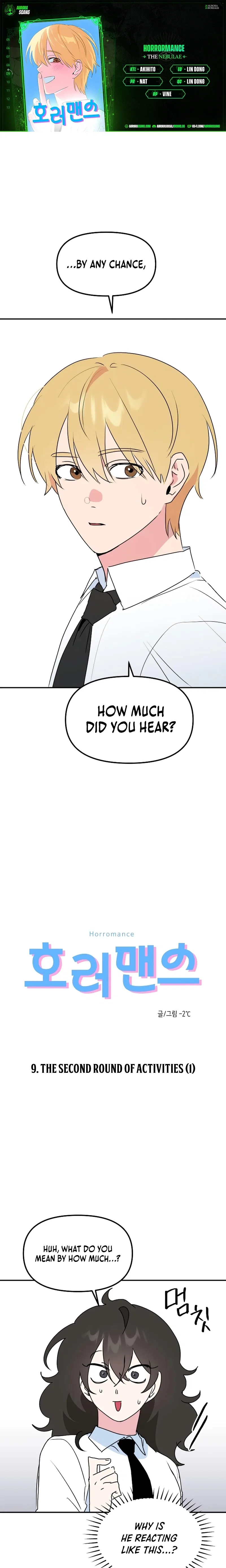 Horromance Chapter 9 – Page 1