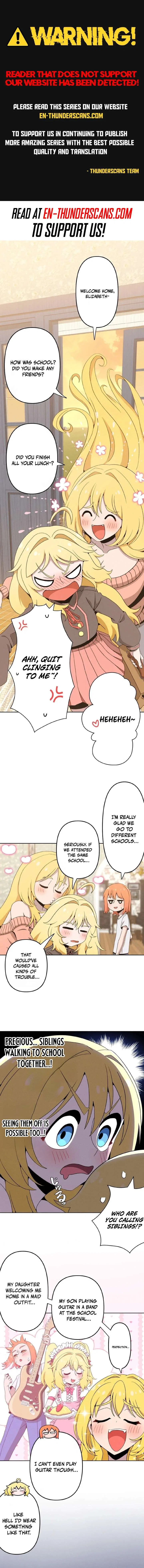 The Twin-Tailed President of the Girlification Research Lab Chapter 14 – Page 1