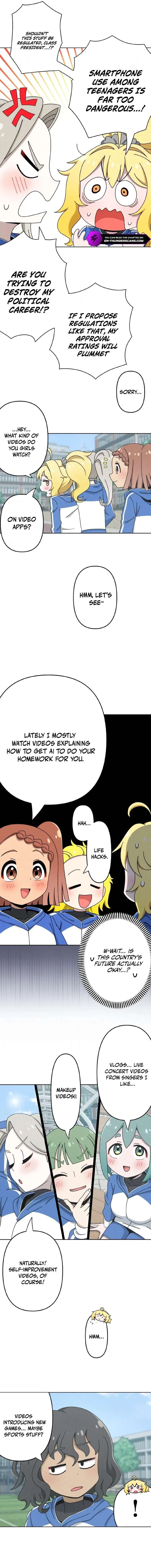 The Twin-Tailed President of the Girlification Research Lab Chapter 14 – Page 10