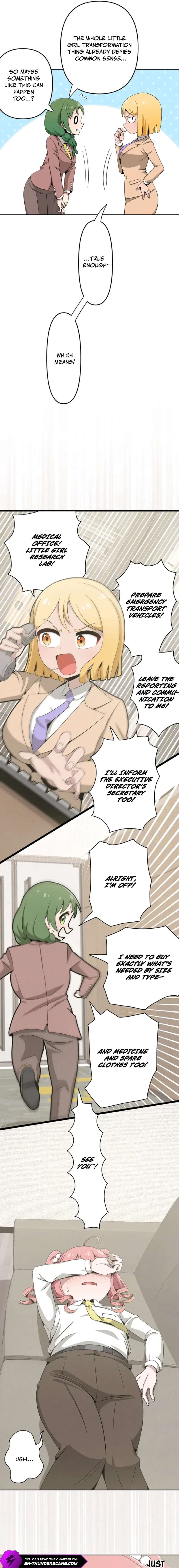 The Twin-Tailed President of the Girlification Research Lab Chapter 10 – Page 12