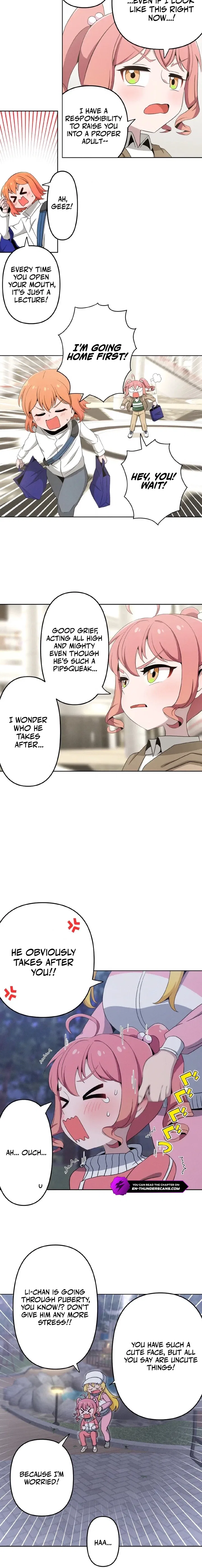 The Twin-Tailed President of the Girlification Research Lab Chapter 8 – Page 4