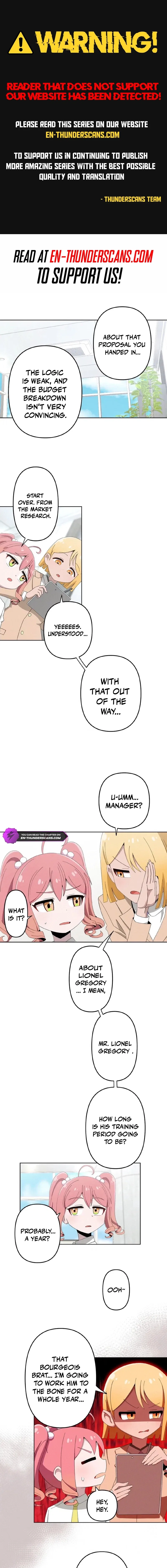 The Twin-Tailed President of the Girlification Research Lab Chapter 7 – Page 1