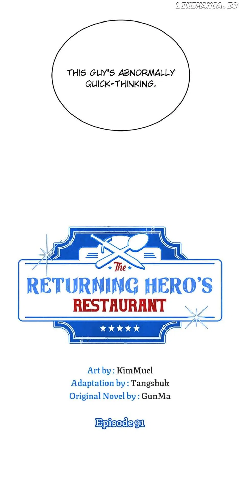 The Returning Hero’s Restaurant Chapter 91 – Page 6