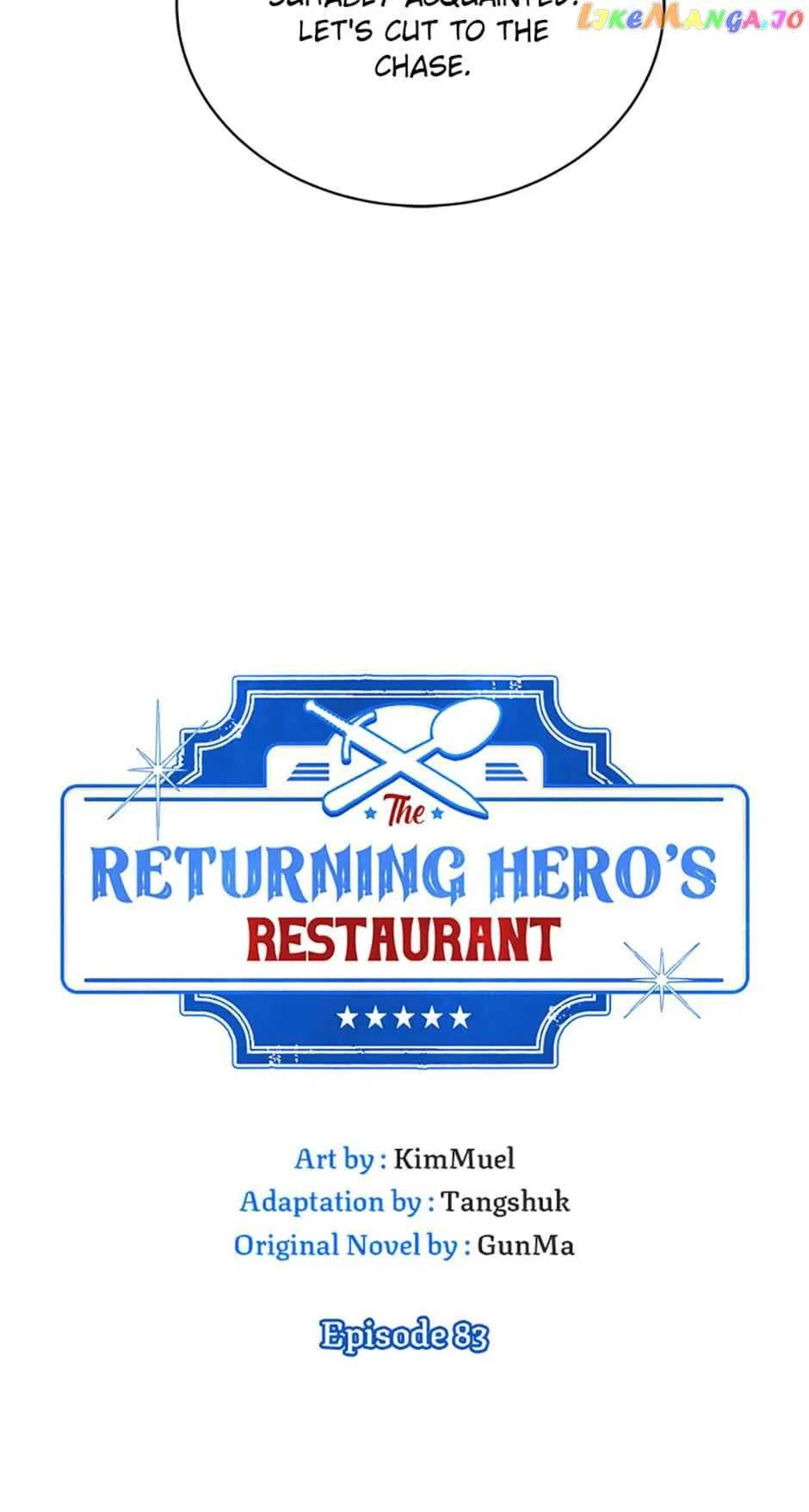 The Returning Hero’s Restaurant Chapter 83 – Page 9