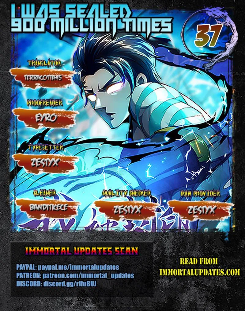 I Was Sealed 900 Million Times Chapter 37 – Page 1