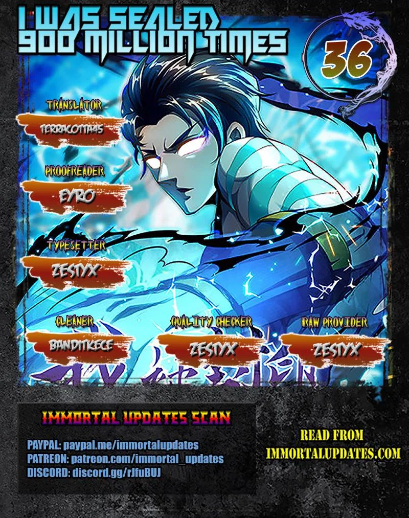 I Was Sealed 900 Million Times Chapter 36 – Page 1