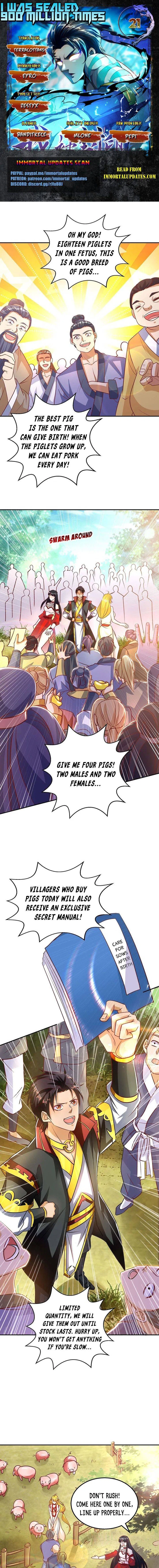 I Was Sealed 900 Million Times Chapter 21 – Page 1