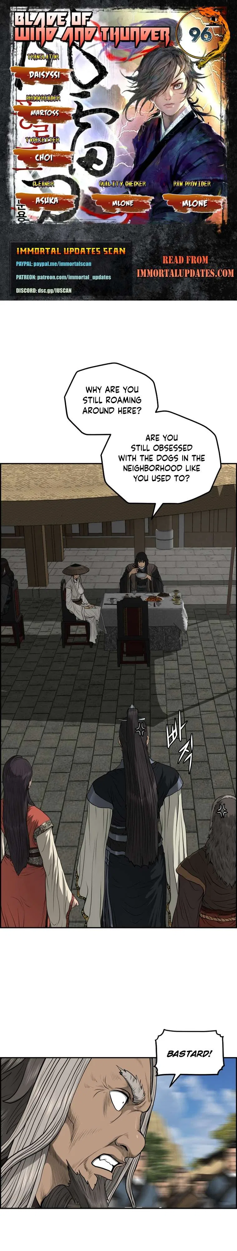 Blade Of Wind And Thunder Chapter 96 – Page 1