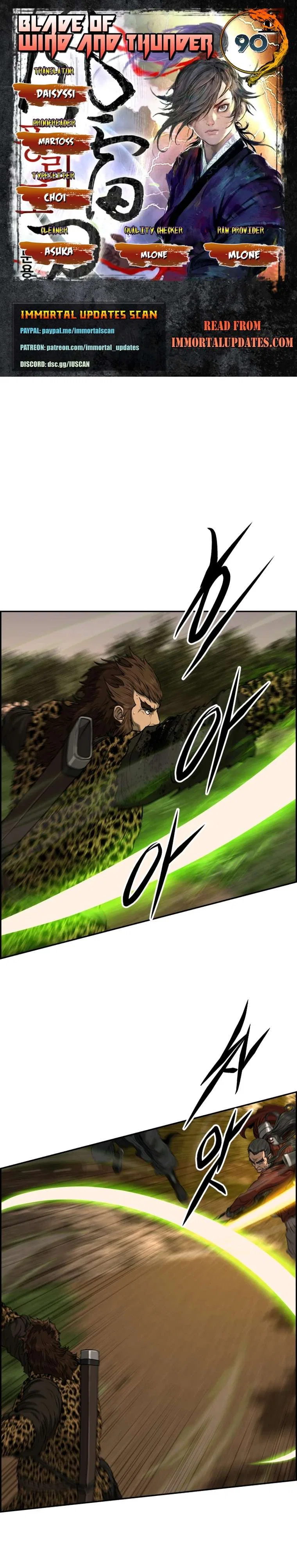 Blade Of Wind And Thunder Chapter 90 – Page 1