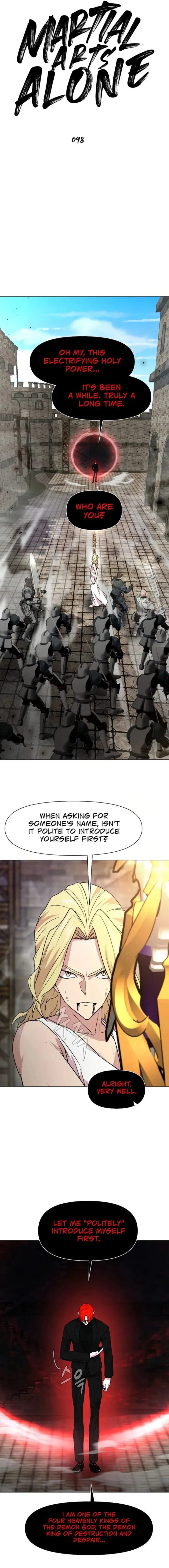 Martial Arts Alone Chapter 98 – Page 4