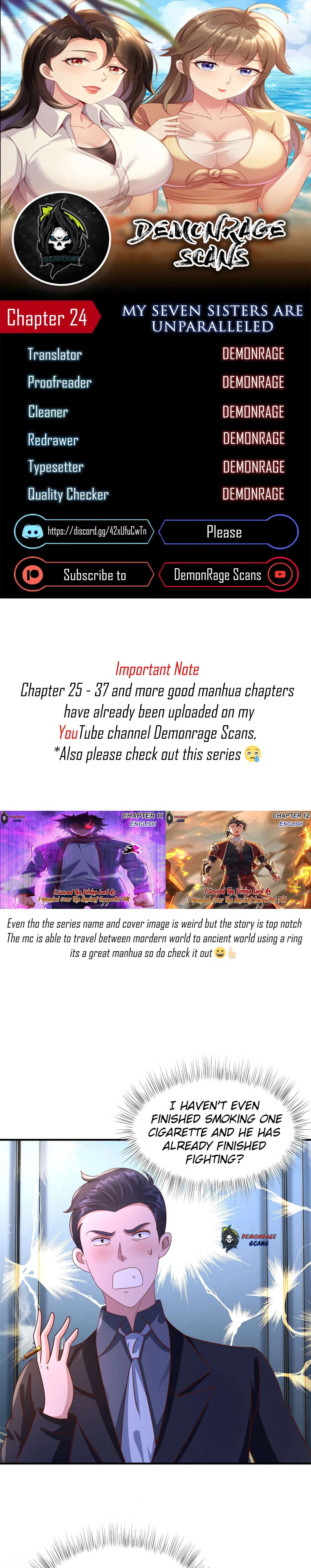 My Seven Sisters are Unparalleled Chapter 24 – Page 1