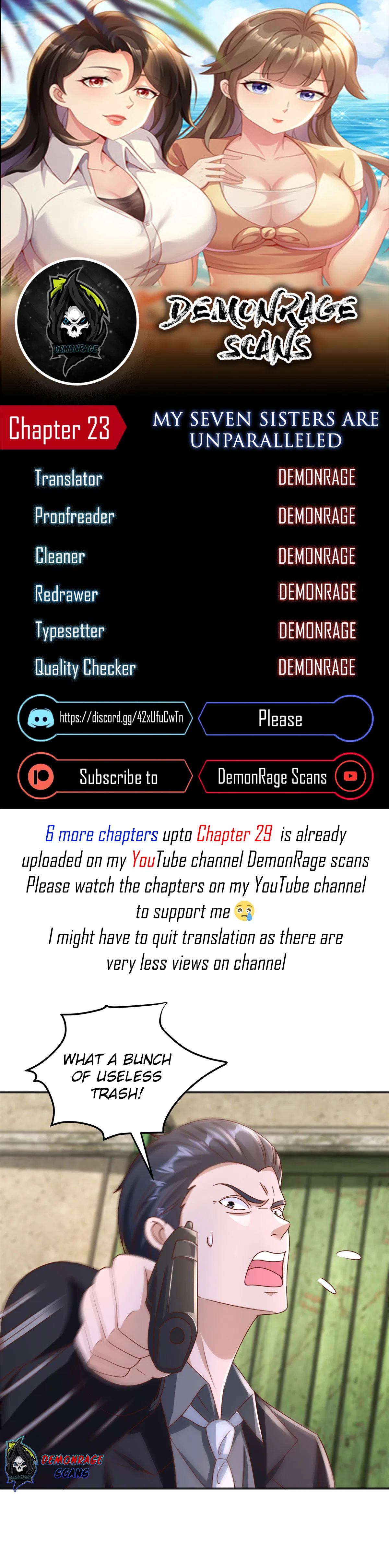 My Seven Sisters are Unparalleled Chapter 23 – Page 1
