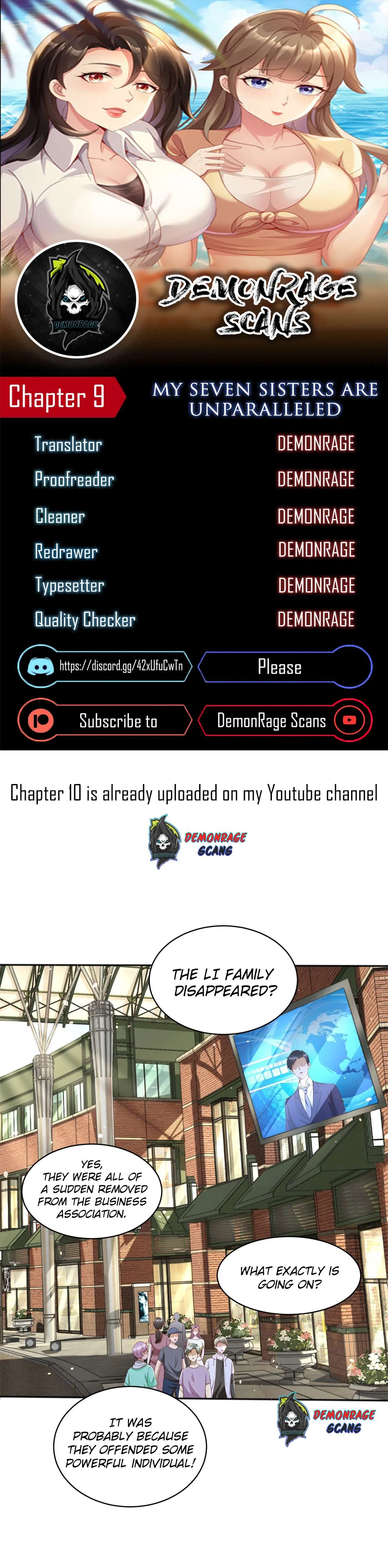 My Seven Sisters are Unparalleled Chapter 9 – Page 1
