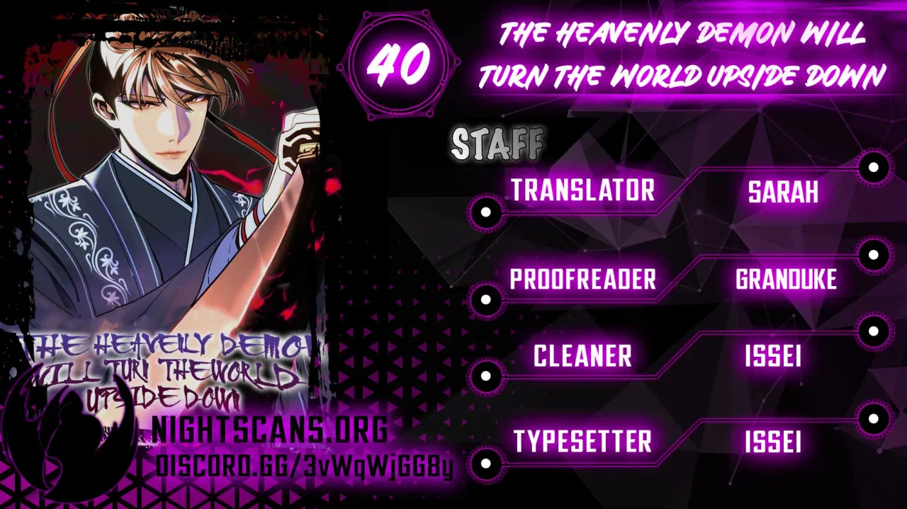 The Heavenly Demon Will Turn the World Upside Down Chapter 40 – Page 1