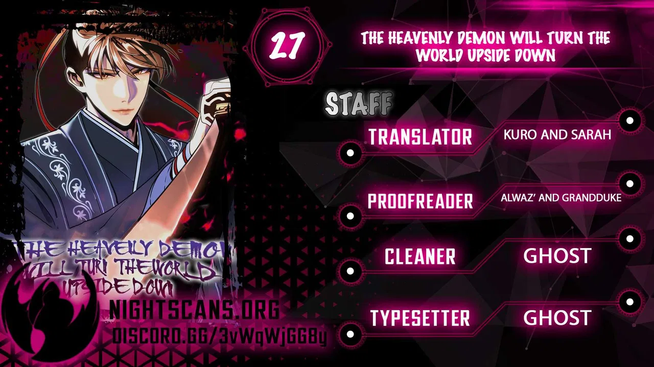 The Heavenly Demon Will Turn the World Upside Down Chapter 27 – Page 1